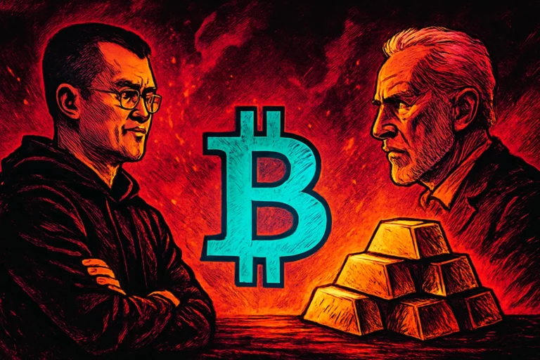CZ Zhao Changpeng débattra du méchant Bitcoin Peter Schiff ! Digital Gold BTC vs Tokenized Gold : qui satisfait le plus aux attributs monétaires ?