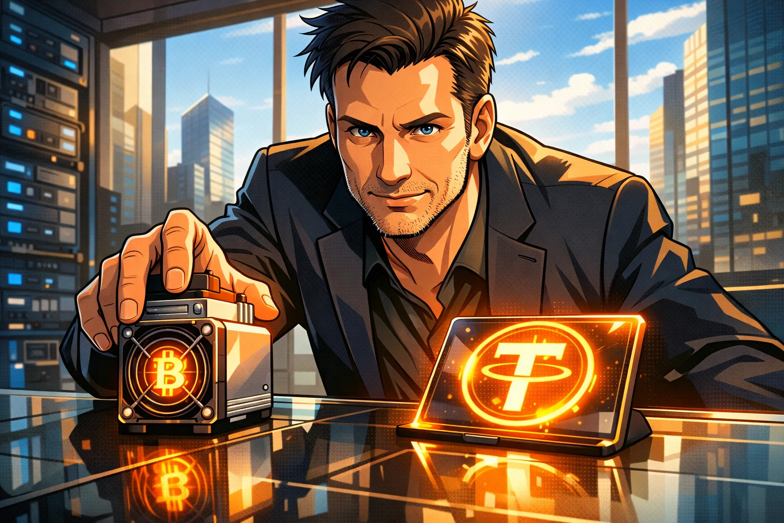 Tether sai da mineração de Bitcoin! A Northern Data vendeu a mão esquerda para a direita para executivos seniores. Qual é o segredo do acordo de US$ 200 milhões?