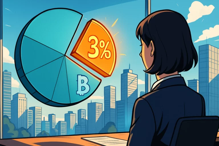 Itaú Unibanco, el banco privado más grande de Brasil, recomienda asignar hasta el 3% de Bitcoin. Las tenencias pequeñas a largo plazo pueden cubrir riesgos.