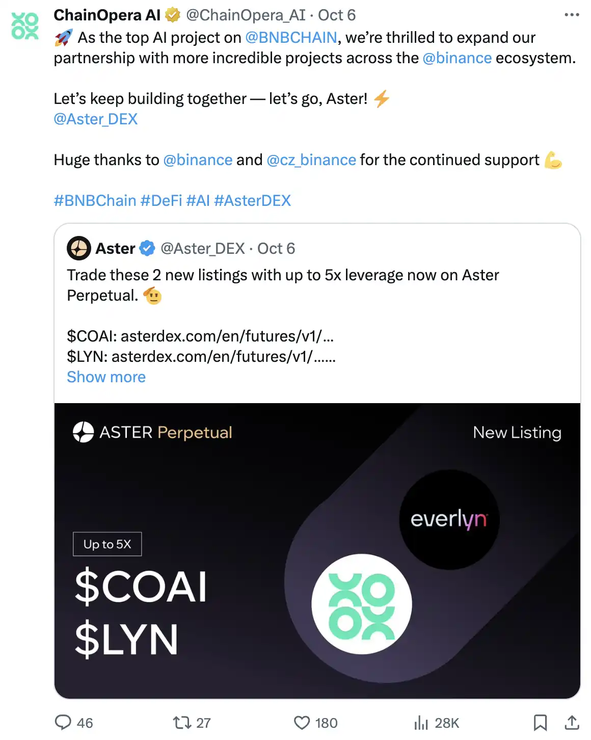揭秘 ChainOpera AI 爆紅背後的邏輯：精準踩中週期，FDV 超過 40 億美元